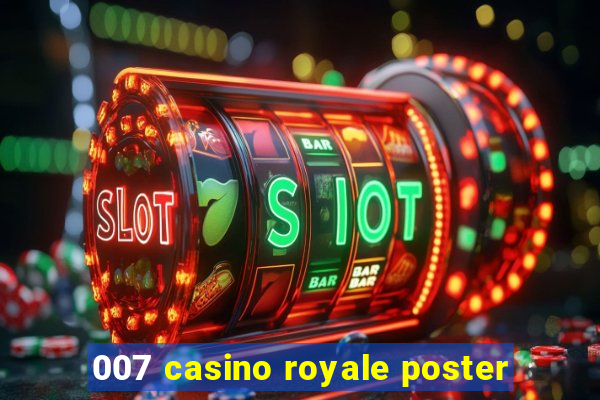 007 casino royale poster