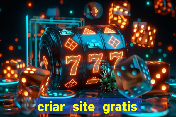 criar site gratis de jogos