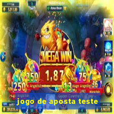 jogo de aposta teste