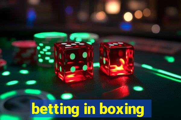 betting in boxing