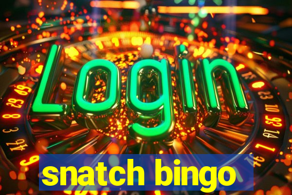 snatch bingo