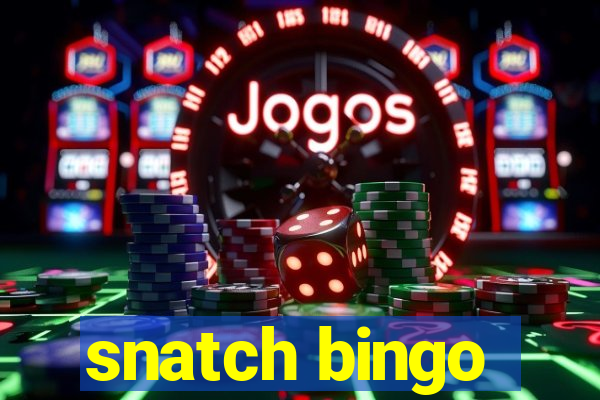 snatch bingo