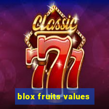 blox fruits values