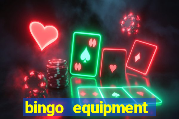 bingo equipment rental near me