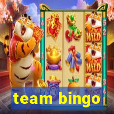 team bingo