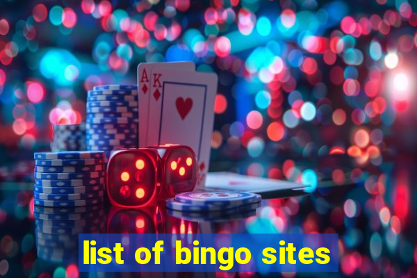 list of bingo sites