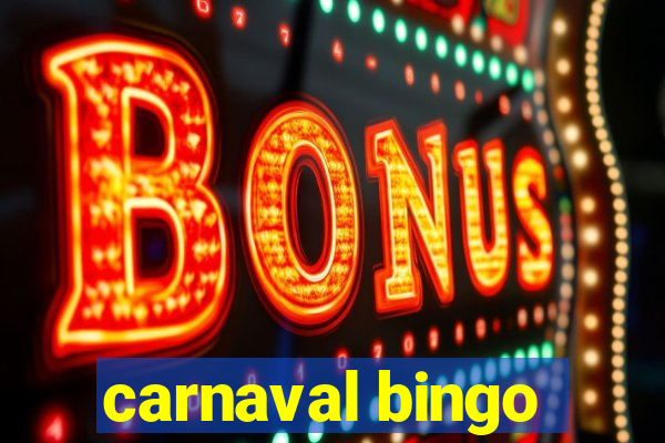 carnaval bingo