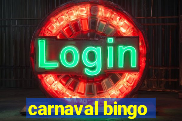 carnaval bingo