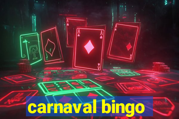 carnaval bingo