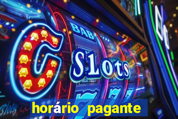 horário pagante fortune mouse