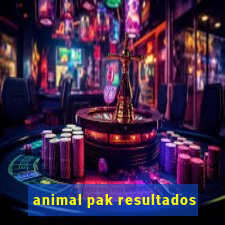 animal pak resultados