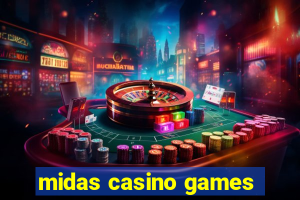 midas casino games