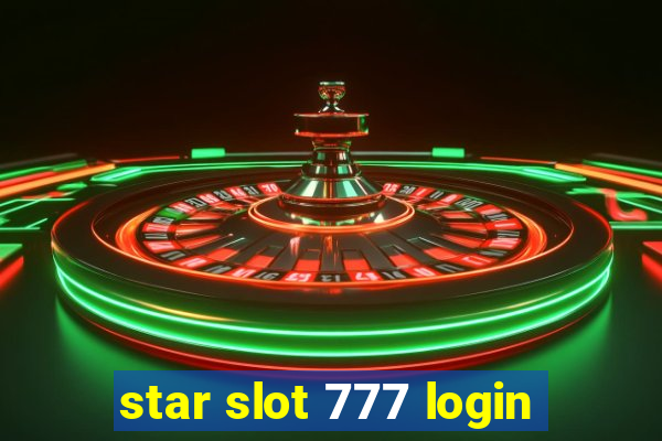 star slot 777 login