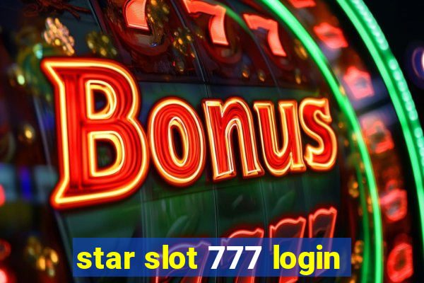 star slot 777 login