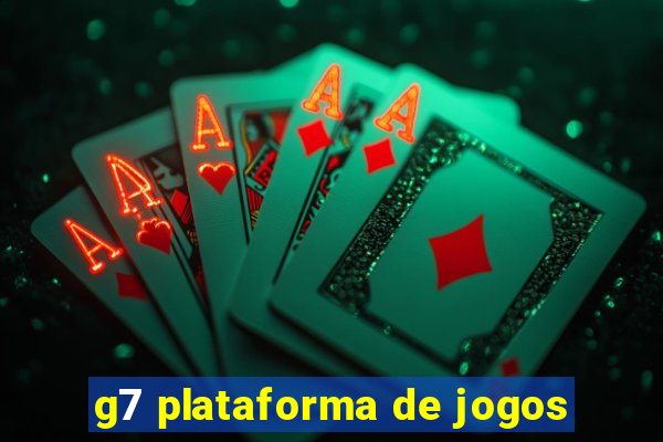 g7 plataforma de jogos