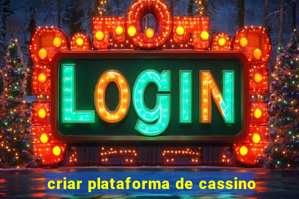 criar plataforma de cassino