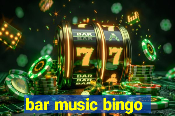 bar music bingo