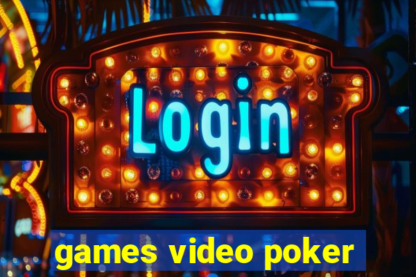 games video poker