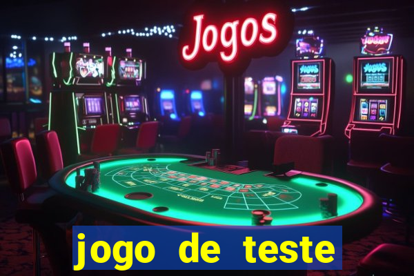 jogo de teste fortune tiger