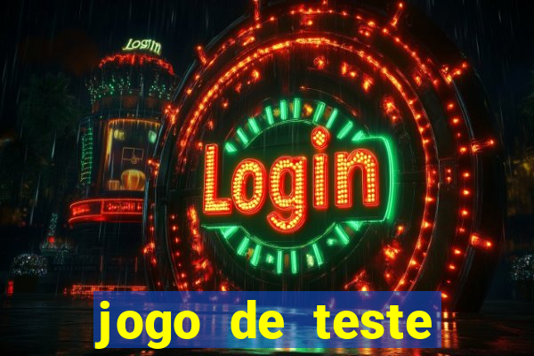 jogo de teste fortune tiger