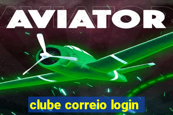 clube correio login