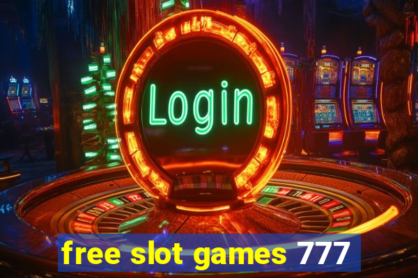 free slot games 777