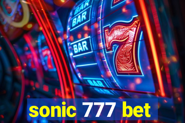 sonic 777 bet