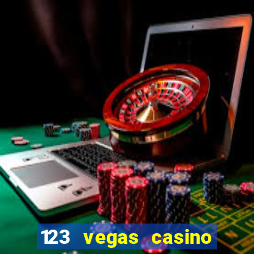 123 vegas casino login page