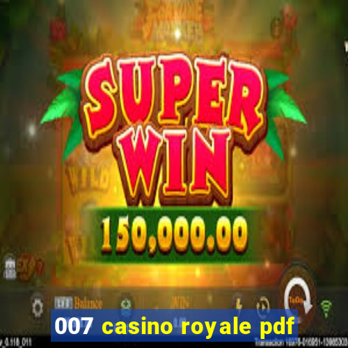 007 casino royale pdf