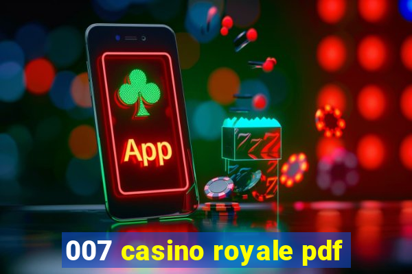 007 casino royale pdf