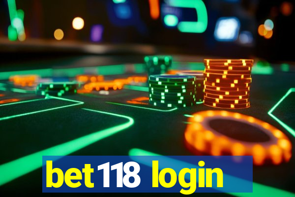 bet118 login