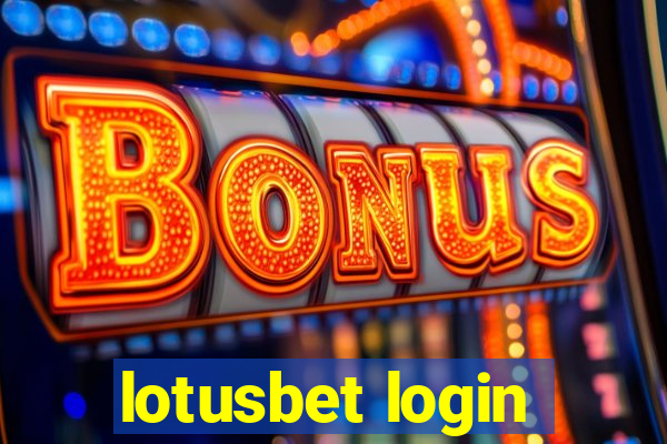 lotusbet login