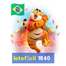 lotof谩cil 1840