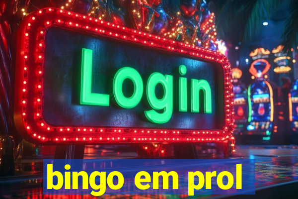 bingo em prol