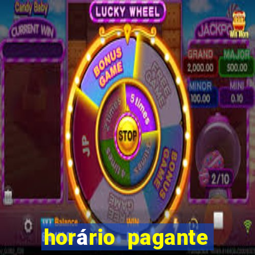 horário pagante fortune tiger