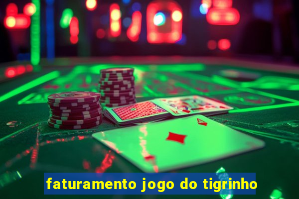 faturamento jogo do tigrinho