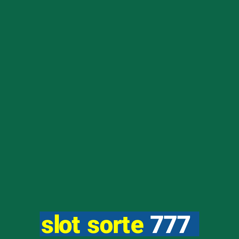 slot sorte 777