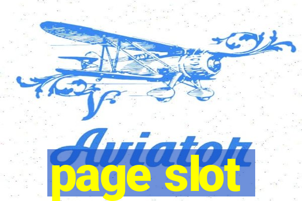 page slot