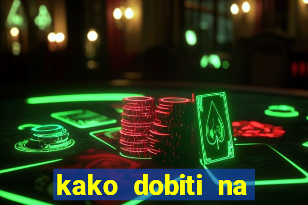 kako dobiti na slot aparatu