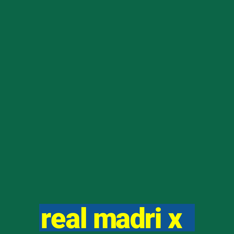 real madri x