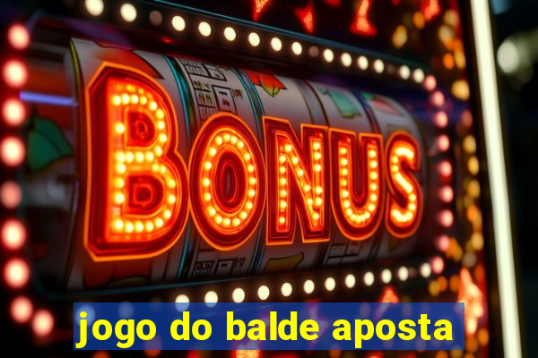 jogo do balde aposta