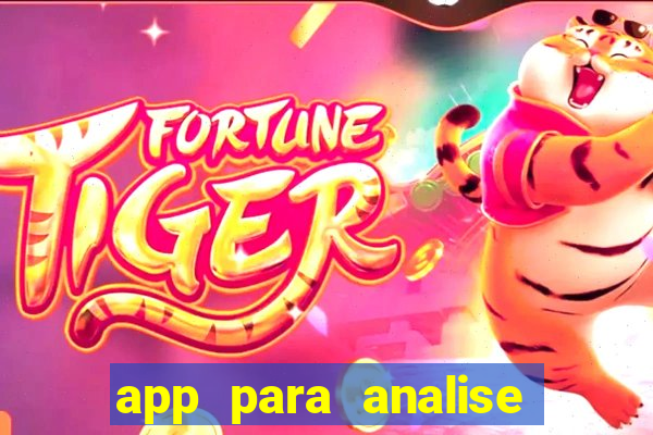 app para analise de jogos