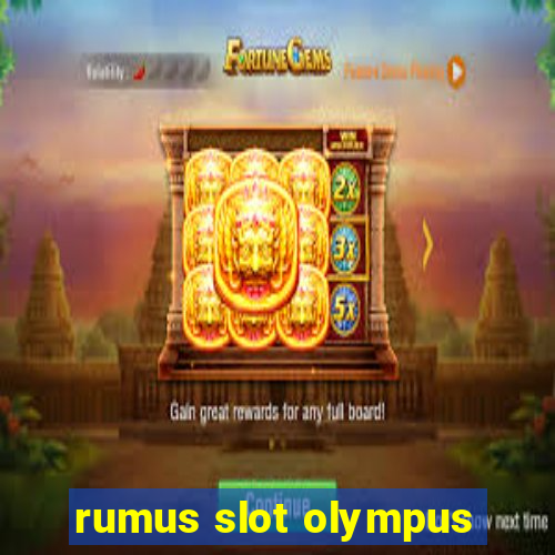 rumus slot olympus