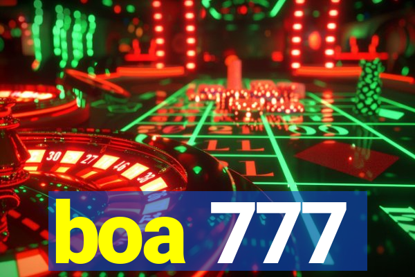 boa 777