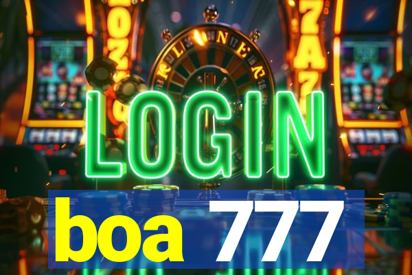 boa 777