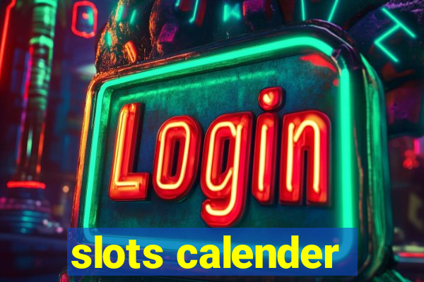 slots calender