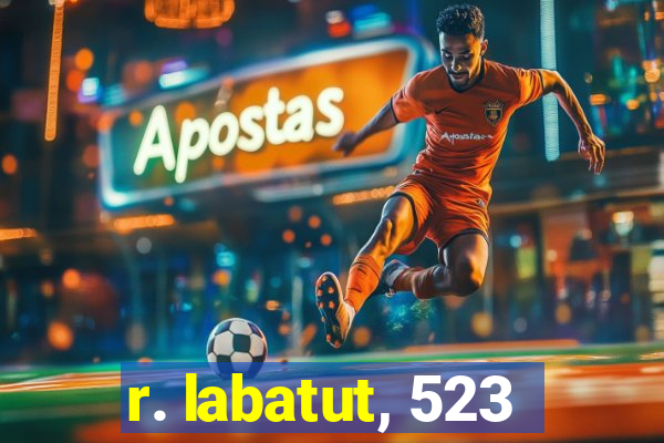 r. labatut, 523