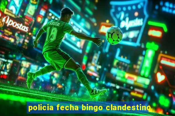 policia fecha bingo clandestino