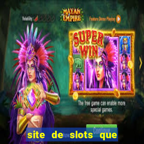 site de slots que pagam no cadastro