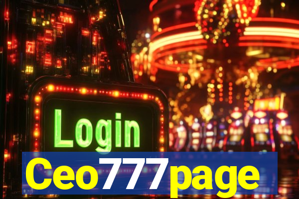 Ceo777page